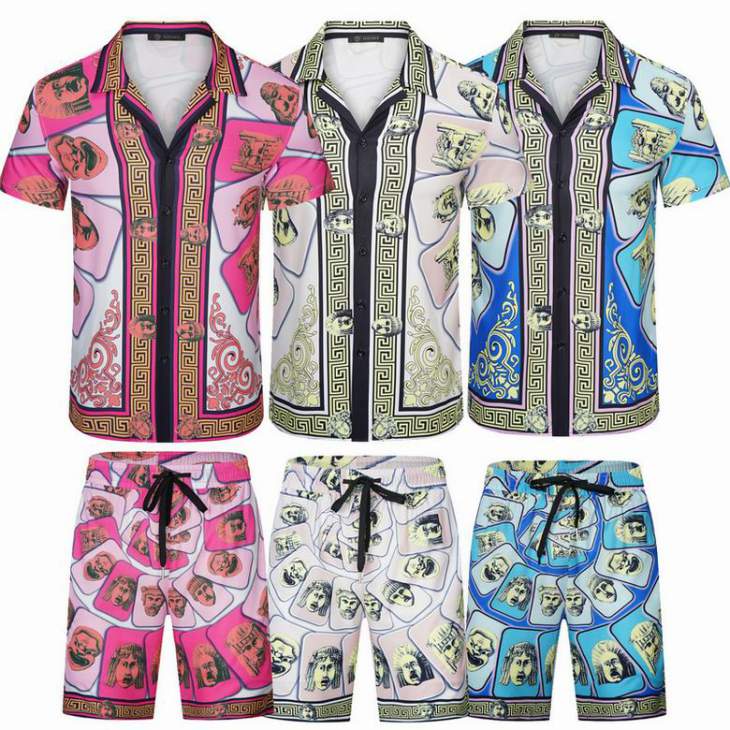 Picture of Versace Shirt Pant Suits _SKUVersaceM-3XL62124920